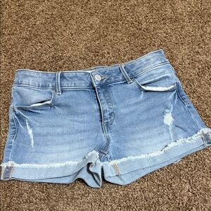 Denim Blue girl's Shorts